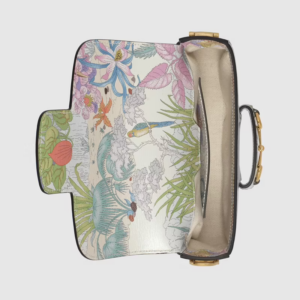 Alternative view of Túi Gucci Tiger Horsebit 1955 Mini Gold Toned Hardware ‎677266-UTIBC-9177