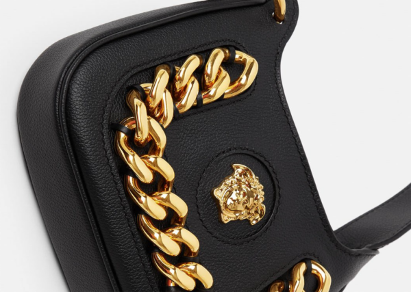 Túi Versace La Medusa Small Hobo Black 1000802-1A02772-1B00V - Ảnh 7