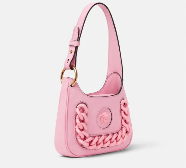 Túi Versace La Medusa Small Hobo Pink 1000802-1A02772-1P65V - Ảnh 4