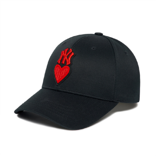 Mũ MLB Heart Ball Cap NY Yankees Red Black 3ACPH032N-50BKS
