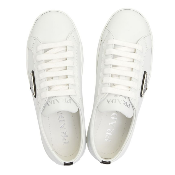 Giày Prada Logo Brushed 'White' 1E941M 3F0E F0964 - Ảnh 6