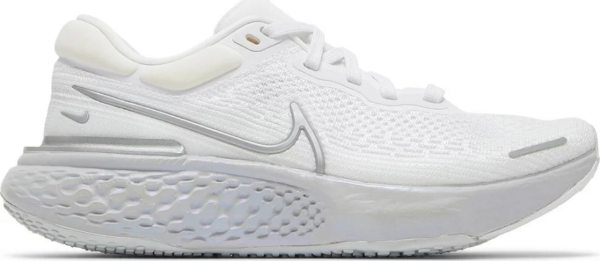 Giày Nike Wmns ZoomX Invincible Run Flyknit 'White Metallic Silver' CT2229-101