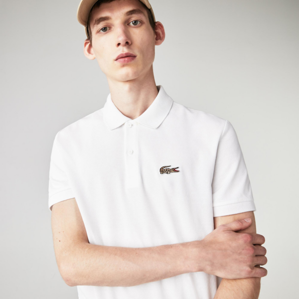 Áo Lacoste National Geographic Organic Polo Shirt PH6286-6YH - Ảnh 2