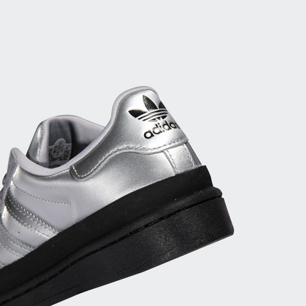Giày Adidas Wmns Superstar 'Silver Metallic Black' FW3709 - Ảnh 6