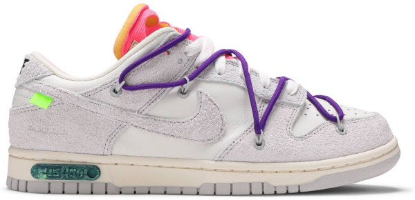 Giày Nike Off-White x Dunk Low 'Lot 15 Of 50' DJ0950-101
