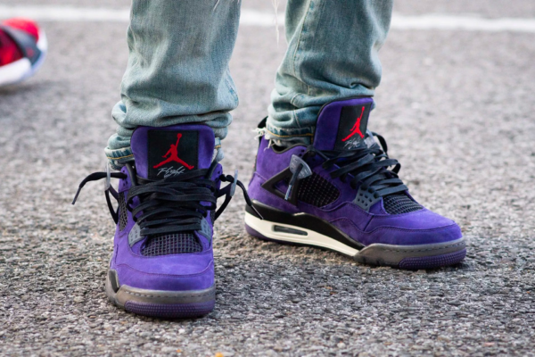 Giày Nike Air Jordan 4 Retro (W) 'Canyon Purple' AQ9129-500 - Ảnh 5