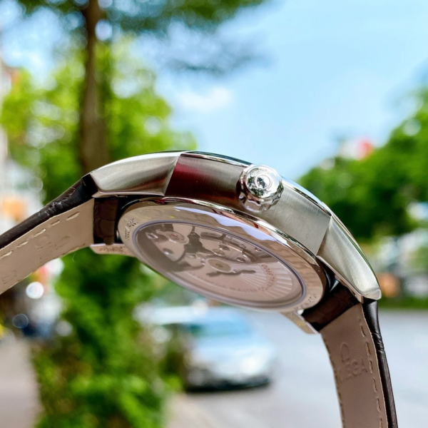 Đồng Hồ Omega De Ville Hour Vision 'Brown' 433-13-41-21-10-001 - Ảnh 4