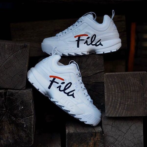 Giày Fila Disruptor 2 Premium Script FS1HTB1191X - Ảnh 2