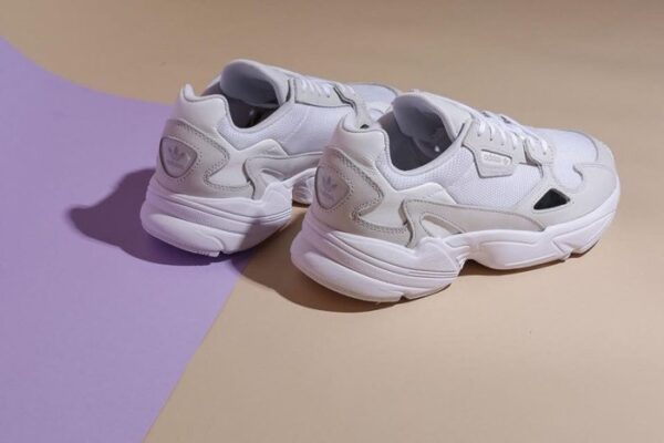 Giày Adidas Falcon 'Triple White' B28128 - Ảnh 4