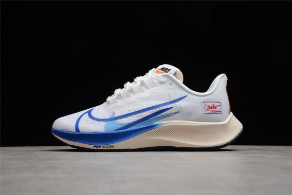 Giày Nike Air Zoom Pegasus 37 Premium 'White Game Royal' CQ9908-100 - Ảnh 6