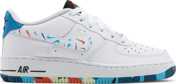 Giày Nike Air Force 1 LV8 GS 'Swoosh Pack' DM7597-100
