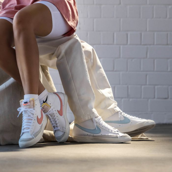 Giày Nike Blazer Mid '77 Vintage 'Celestine Blue' BQ6806-109 - Ảnh 3
