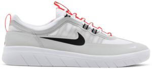 Giày Nike SB Nyjah Free 2 Neutral Grey Bright Crimson BV2078-007