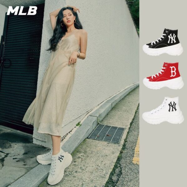 Giày Chunky High New York Yankees 32SHU1011-50I - Ảnh 4