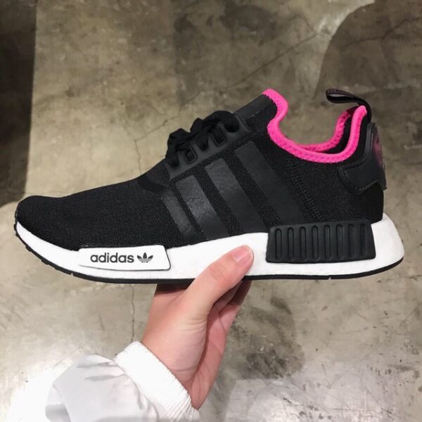Giày Adidas NMD R1 'Black Shock Pink' DB3586 - Ảnh 2