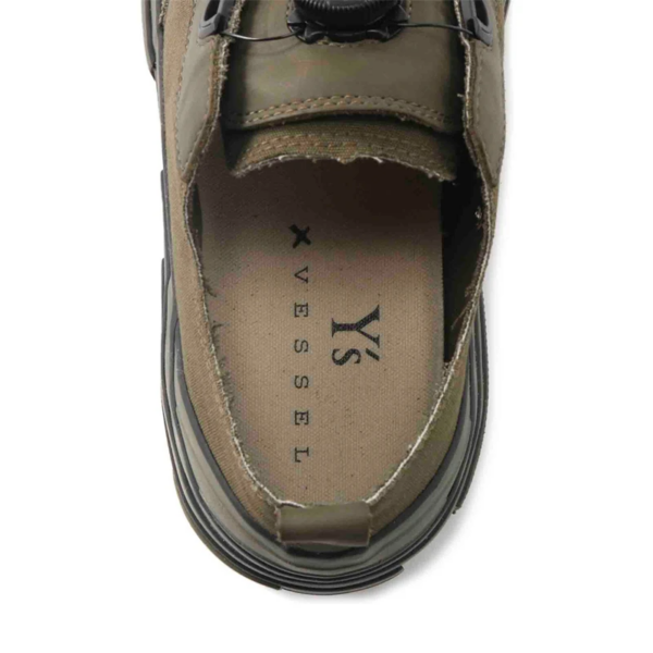 Giày XVESSEL  G.O.P. LOWS for Y'S Olive - Ảnh 6