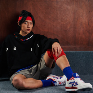 Giay Asics Gel Spotliyte Low OG 'White Red Blue' 1203A232-100