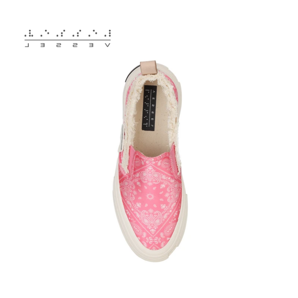 Giày XVESSEL G.O.P. Paisley Pink Slip On - Ảnh 4