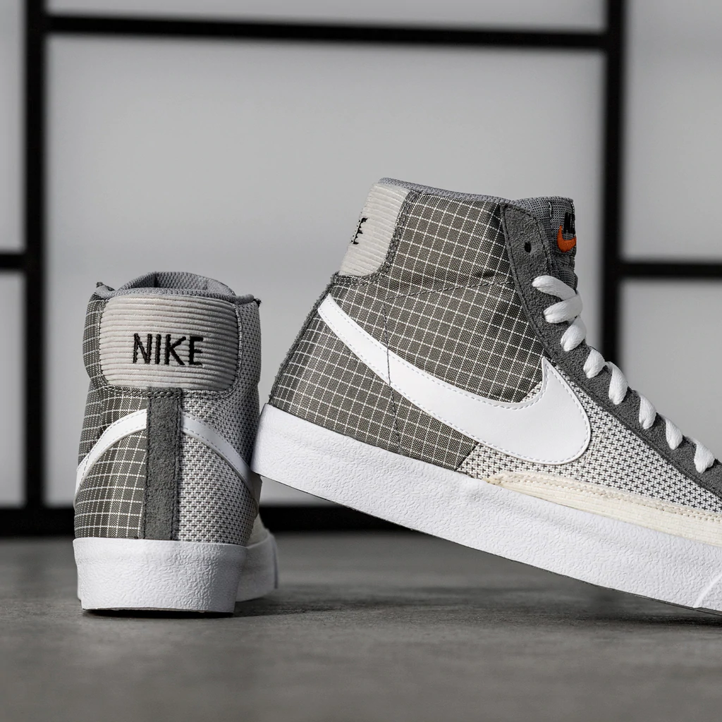 Giay Nike Blazer Mid 77 Patch 'Smoke Grey' DD1162-001