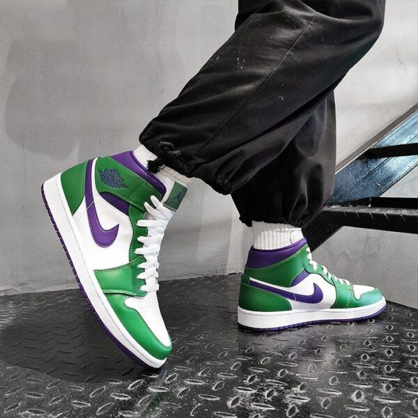 Giày Nike Air Jordan 1 Incredible Hulk 554724-300 - Ảnh 3