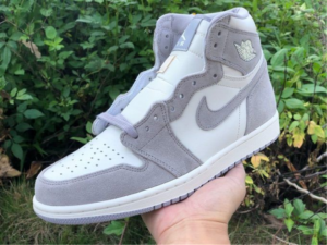 Alternative view of Giày Nike Air Jordan 1 High Premium 'Atmosphere Grey' AH7389-101