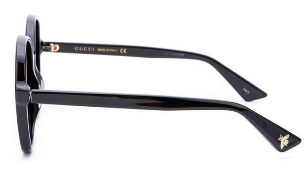 Kính Gucci Sensual Romanticism Rectangle Sunglasses GG0092S-001 - Ảnh 3