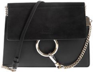 Túi Chloe Faye Mini Shoulder Bag in Black CHC20SS202H2O001