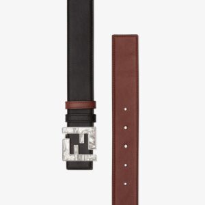 Alternative view of Thắt Lưng Fendi Black Leather Belt 7C0424AFF6TF1E94