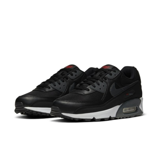 Giày Nike Air Max 90 'Black University Red' DH4095-001 - Ảnh 4