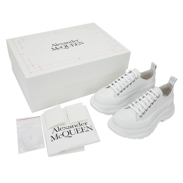 Giày Alexander McQueen Tread Slick 'White' 633902-WHZ62-9071 - Ảnh 4