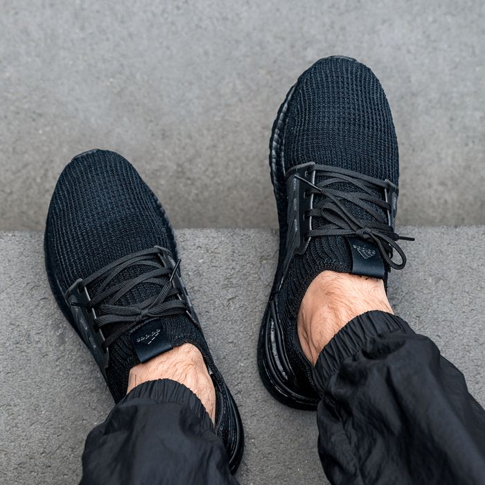 Giày Adidas Wmns UltraBoost 19 'Triple Black' EF1345 - Ảnh 2
