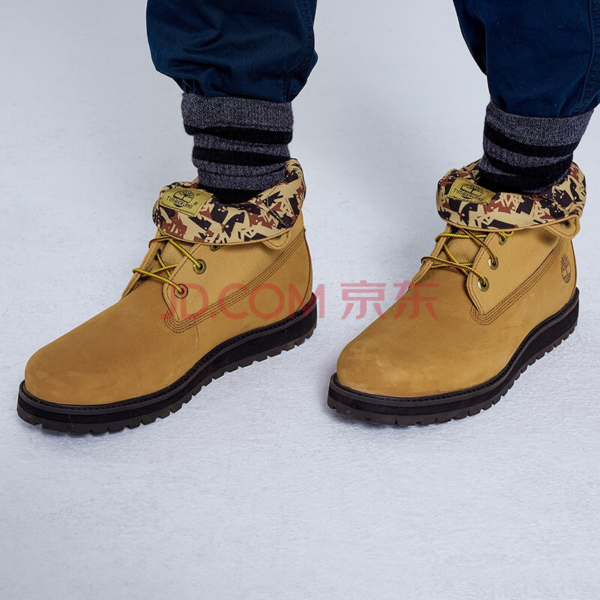 Giày Timberland Casual Two-Wear Turn-Over Boots Wheat Color A29J8W - Ảnh 2