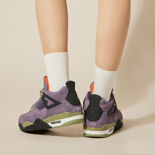 Giày Nike Air Jordan 4 Retro (W) 'Canyon Purple' AQ9129-500 - Ảnh 3