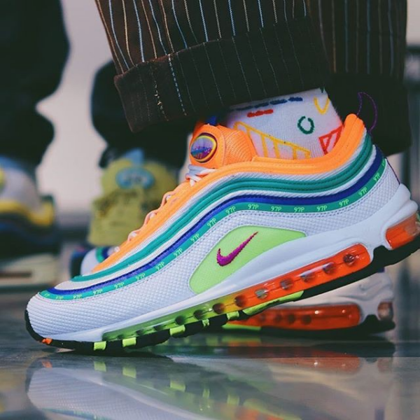 Giày Nike Air Max 97 'On Air London Summer Of Love' CI1504-100 - Ảnh 4