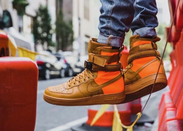 Giày Nike SF Air Force 1 High 'Desert Ochre' 903270-778 - Ảnh 3