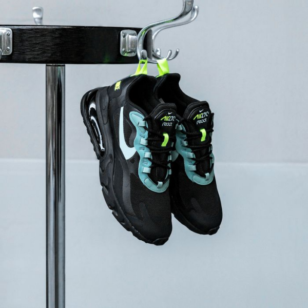 Giày Nike Air Max 270 React 'Black Volt' CW7474-001 - Ảnh 5