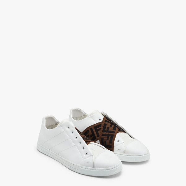 Giày Fendi Slip Ons 'White' 7E1198A5JPF150F - Ảnh 3