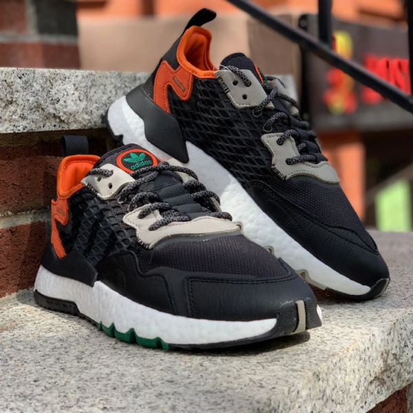 Giày Adidas Nite Jogger Cordura Black Orange EE5549 - Ảnh 3