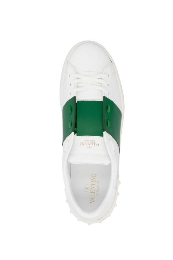 Giày Valentino Open Smooth Sneaker VY0S0830BLUN32 - Ảnh 3