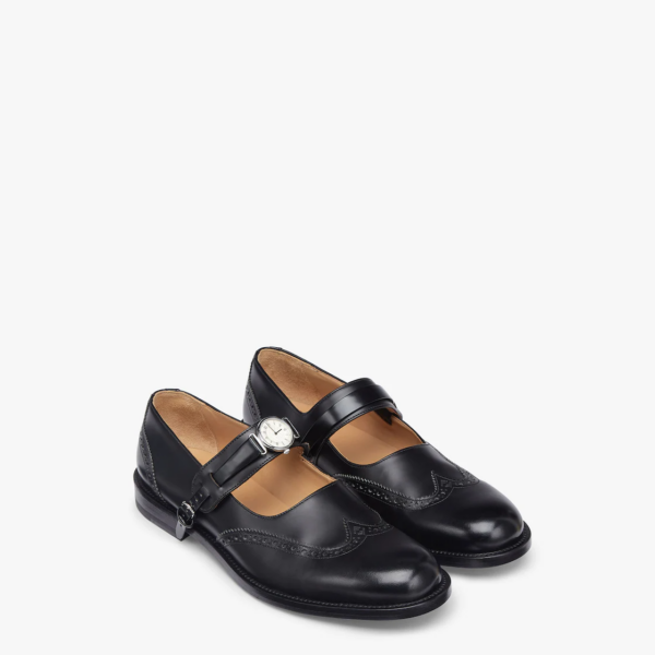 Giày Fendi Mary Jane 'Black' 7F1556AK1ZF05U1 - Ảnh 5