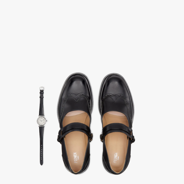 Giày Fendi Mary Jane 'Black' 7F1556AK1ZF05U1 - Ảnh 4