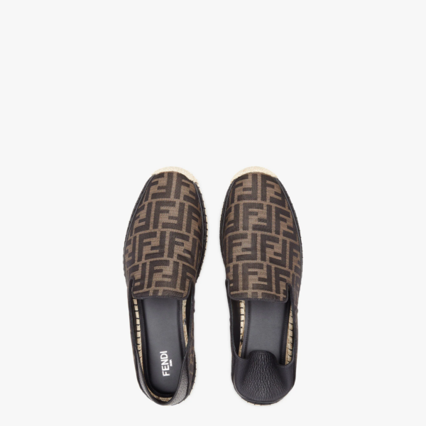 Giày Fendi Espadrilles 'Brown' 7P1359AAWBF1425 - Ảnh 4