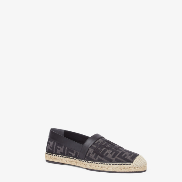 Giày Fendi Espadrilles 'Black' 7P1409AJZGF1HGT - Ảnh 3