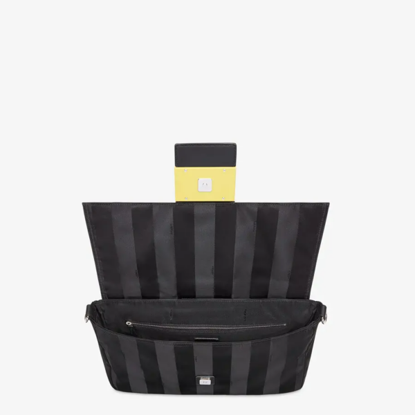 Túi Fendi Large Baguette Nylon Ladies Crossbody Bag 'Black' 7VA478ADMAF0R2A - Ảnh 7