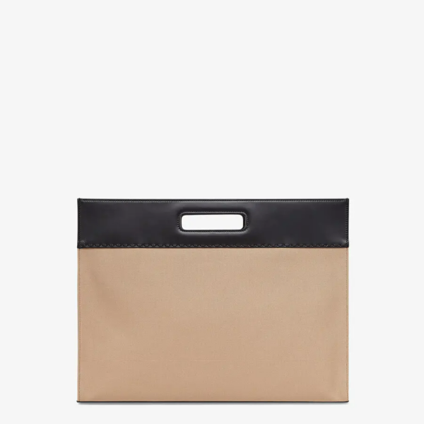 Túi Fendi Shopping Bag Canvas Shopper 'Beige' 7VA480ABVVF1DZQ - Ảnh 3