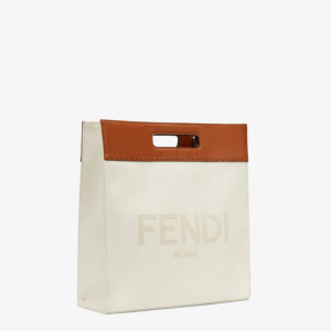 Alternative view of Túi Fendi Shopping Bag Canvas Shopper 'Beige' 7VA481ABVVF1DZO
