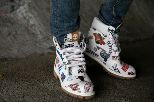 Giày Timberland Mitchell & Ness NBA x 6 Inch 'East Meets West' TB0A1UD6100 - Ảnh 3