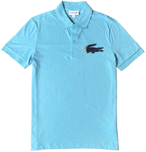 Ao Lacoste Polo Regular Fit 'Blue' DH9654-51-ZAU