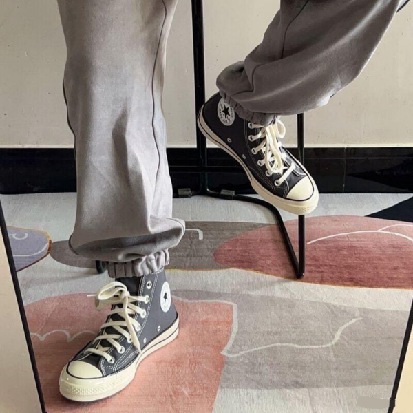 Giay Converse Chuck 70 Vintage High 'Iron Grey' A01449C