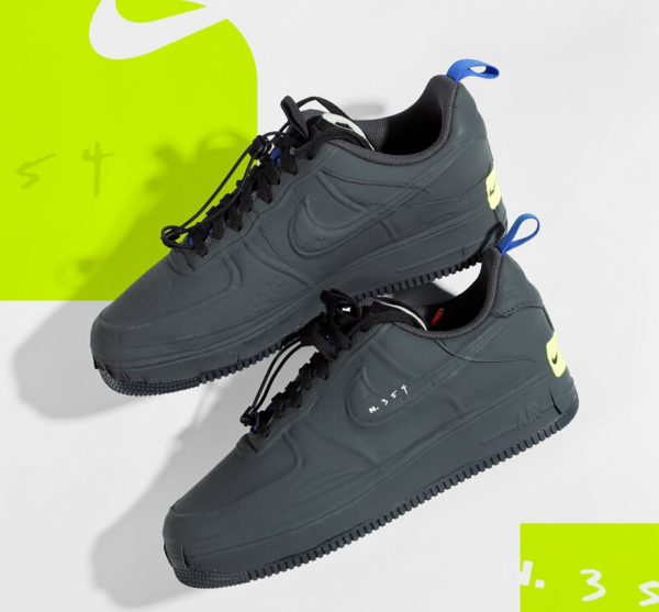 Giày Nike Air Force 1 Low Experimental 'Black' CV1754-001 - Ảnh 4